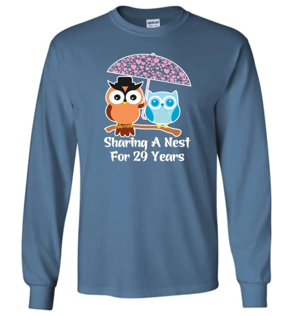 29 Years Wedding Anniversary Gifts Valentine's Day Long Sleeve T-Shirt