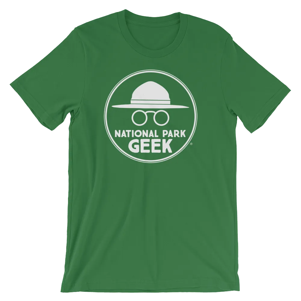 A National Park Geek T-Shirt - White Logo