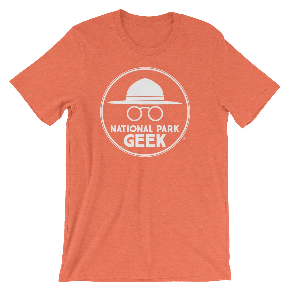 A National Park Geek T-Shirt - White Logo