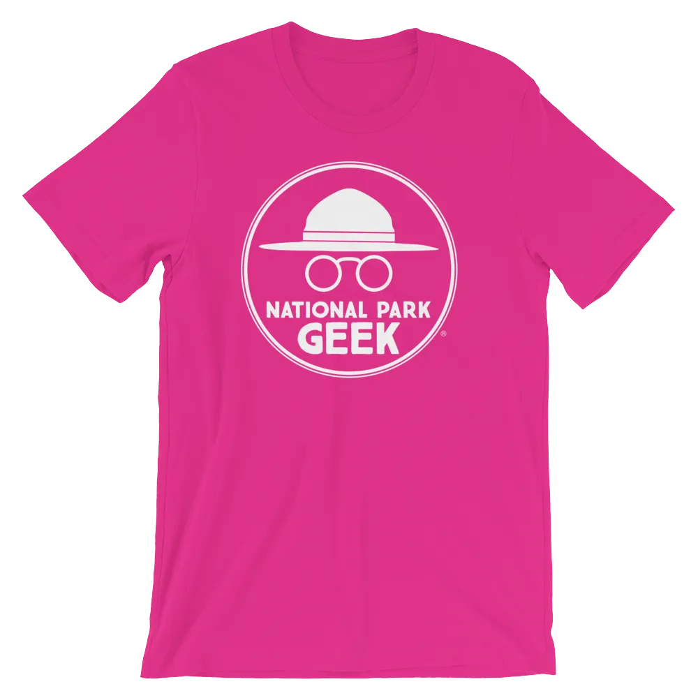 A National Park Geek T-Shirt - White Logo