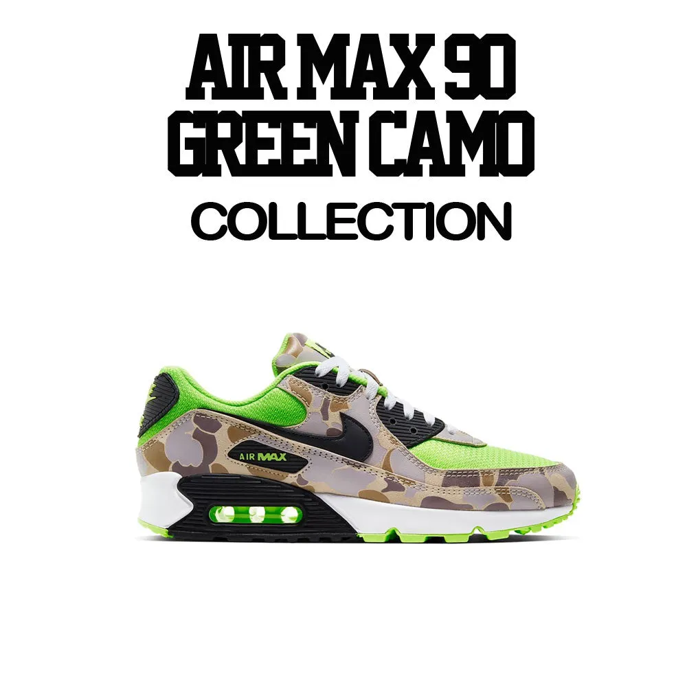 Air Max Green Camo Shirt - Chillin - Black