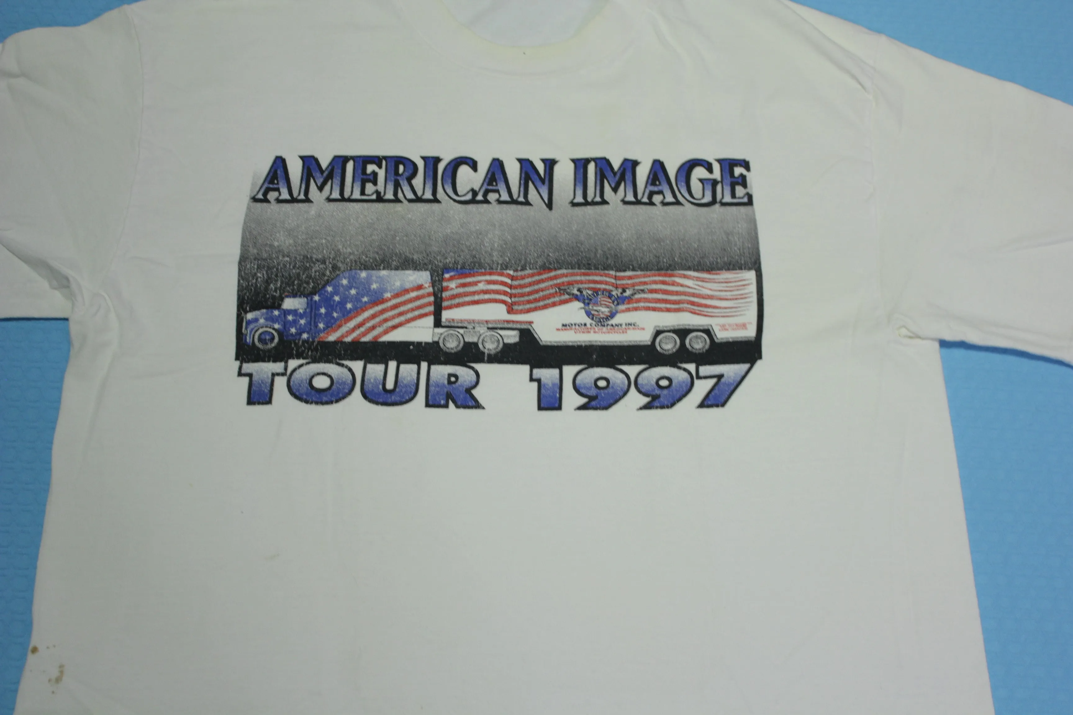 American Image Vintage 90's V-Twin Motorcycles Tour 1997 T-Shirt