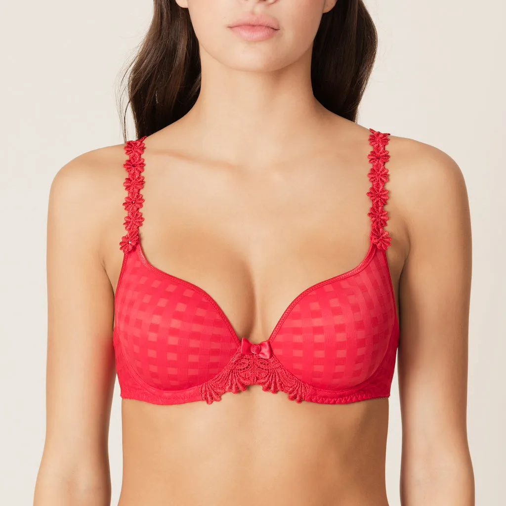 Avero Heart Shape Bra | Scarlet