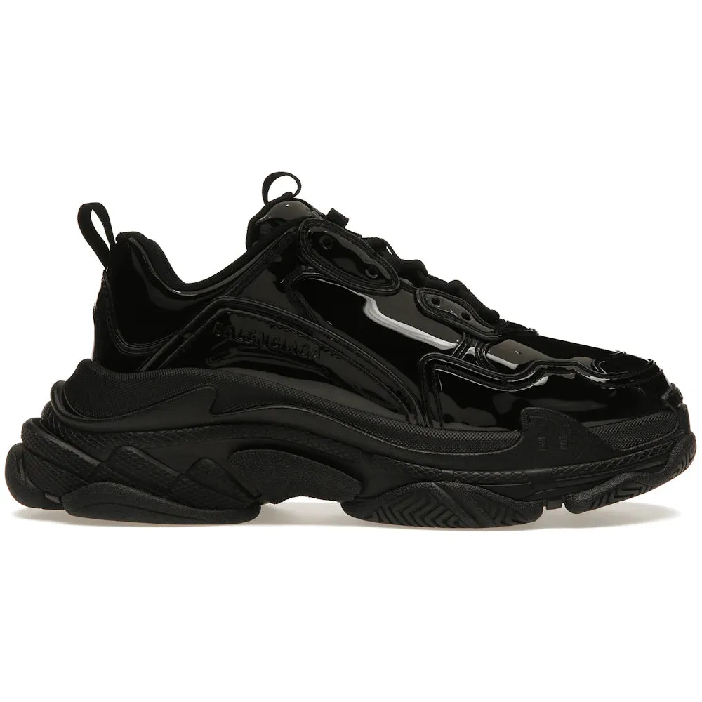 Balenciaga Triple S Black Patent