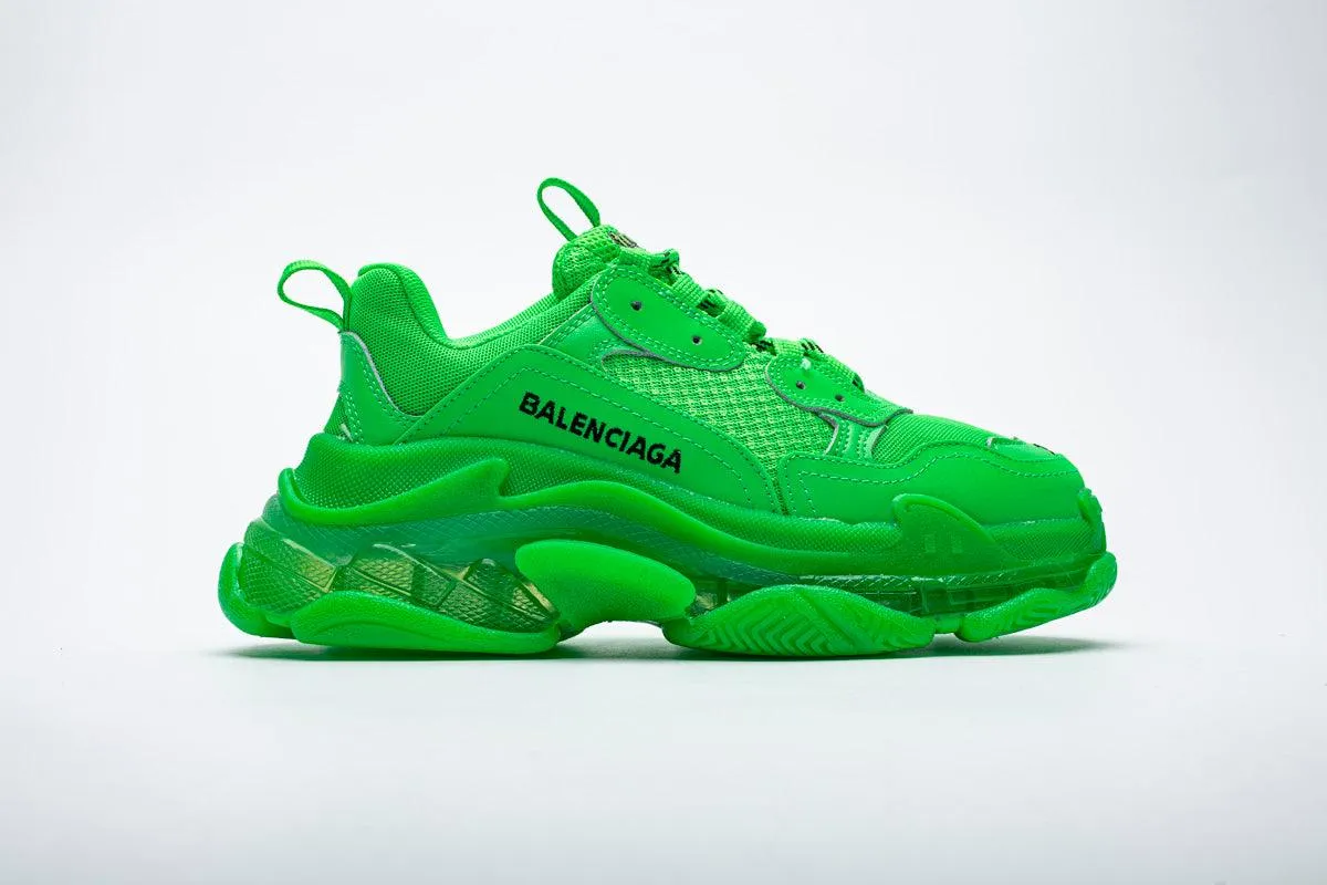 BALENCIAGA TRIPLE S GREEN