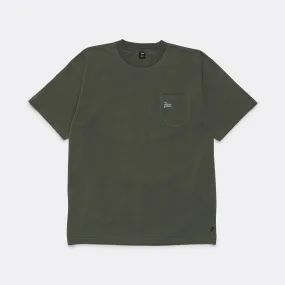 Basic Washed Pocket T-Shirt - Beetle