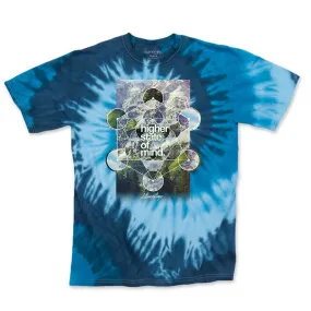 Blue HSOM Dimensions Tie Dye Tee