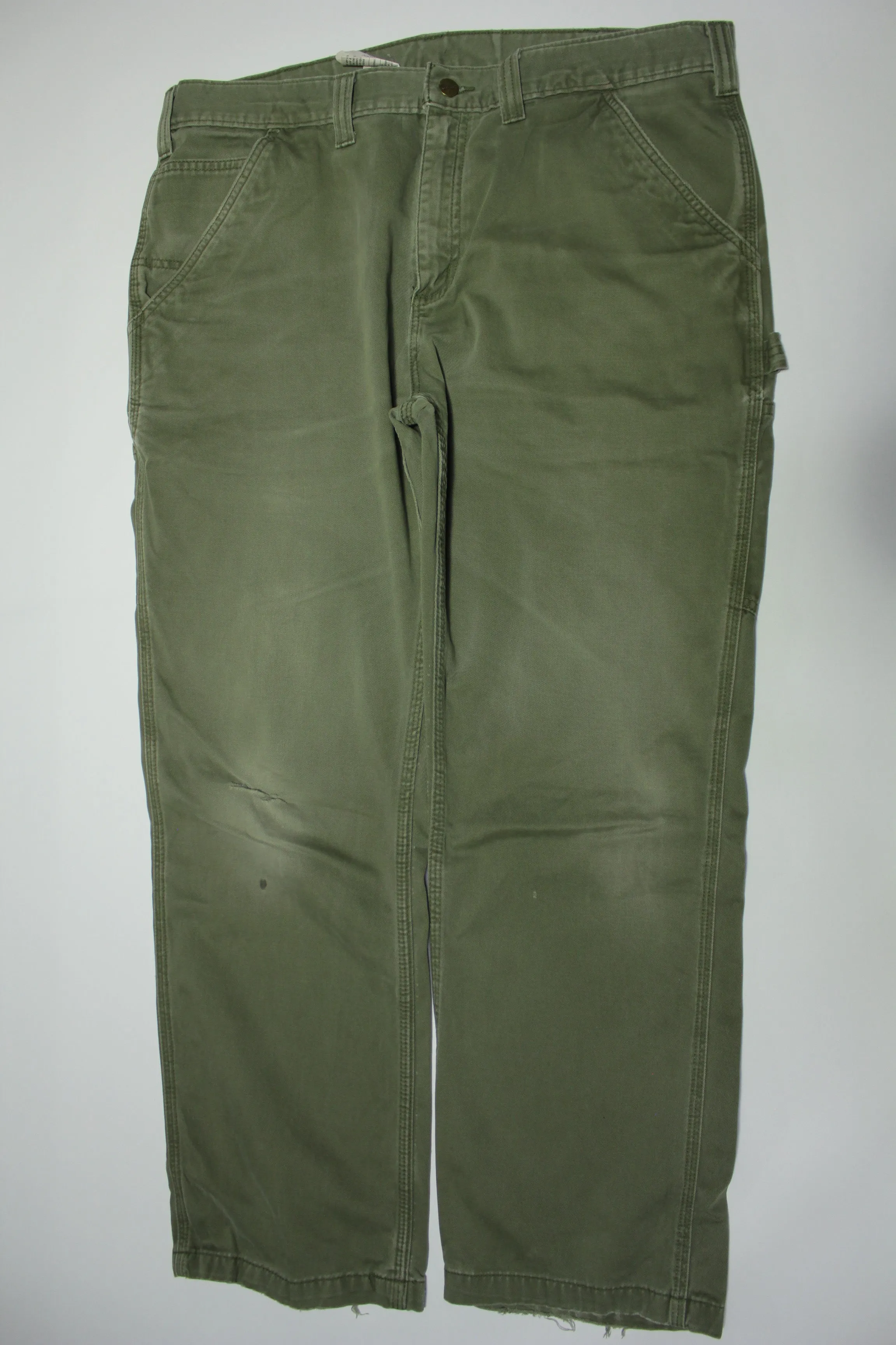 Carhartt B324 ARG Washed Twill Cargo Construction Work Pants