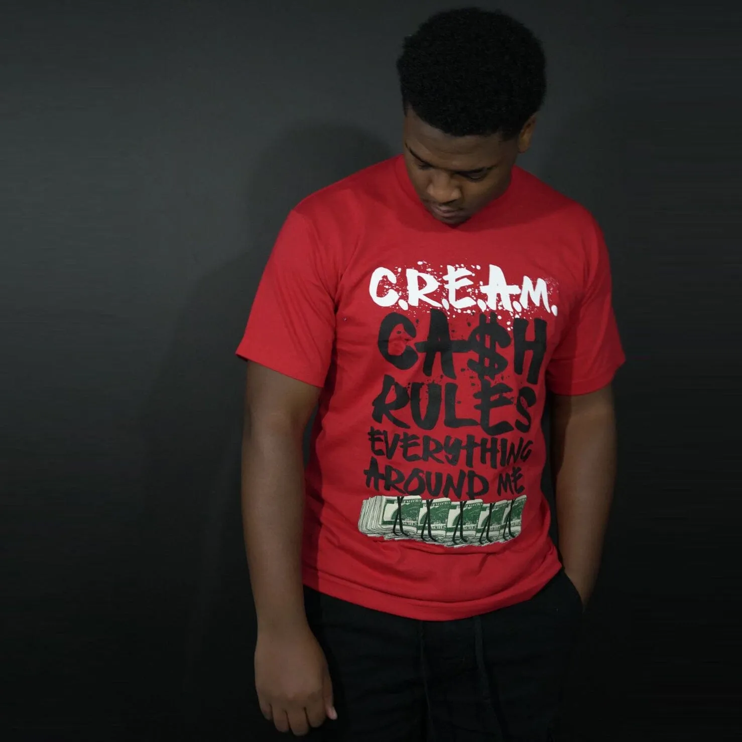 CREAM - Red T-Shirt