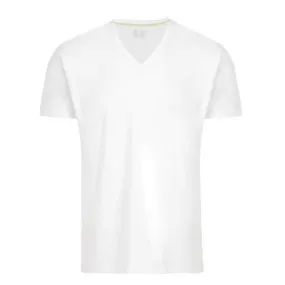 DEEP V-NECK UNDERSHIRT - WHITE