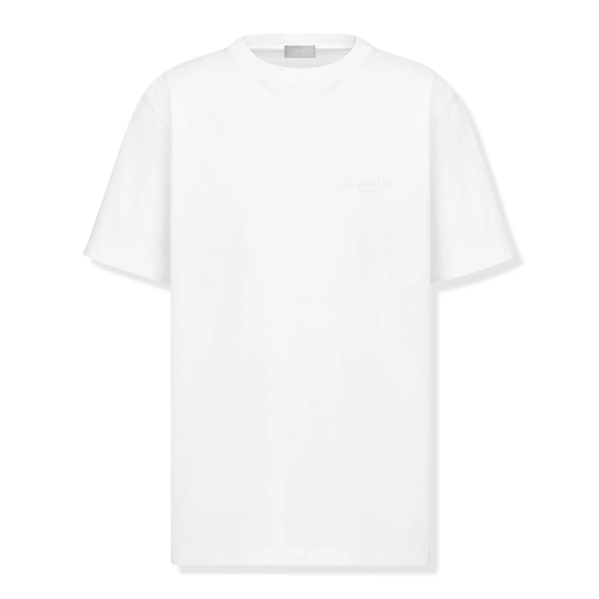 Dior 'Christian Dior Couture' Chest Logo Relaxed Fit T Shirt White