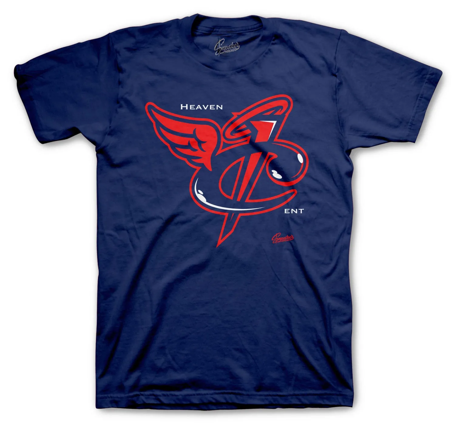 Foamposite Blue Void Shirt - Heaven Cent - Navy