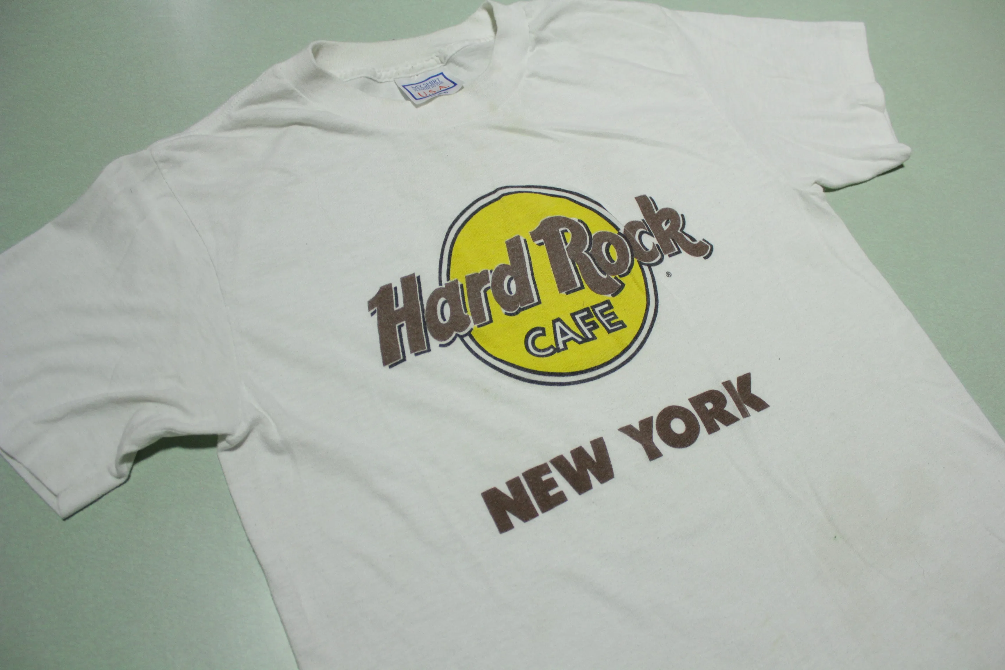 Hard Rock Cafe New York Vintage 90's Made in USA Single Stitch T-Shirt