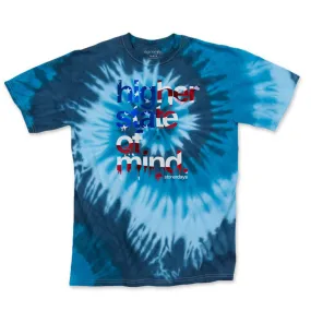 HSOM Patriot Blue TIE DYE TEE