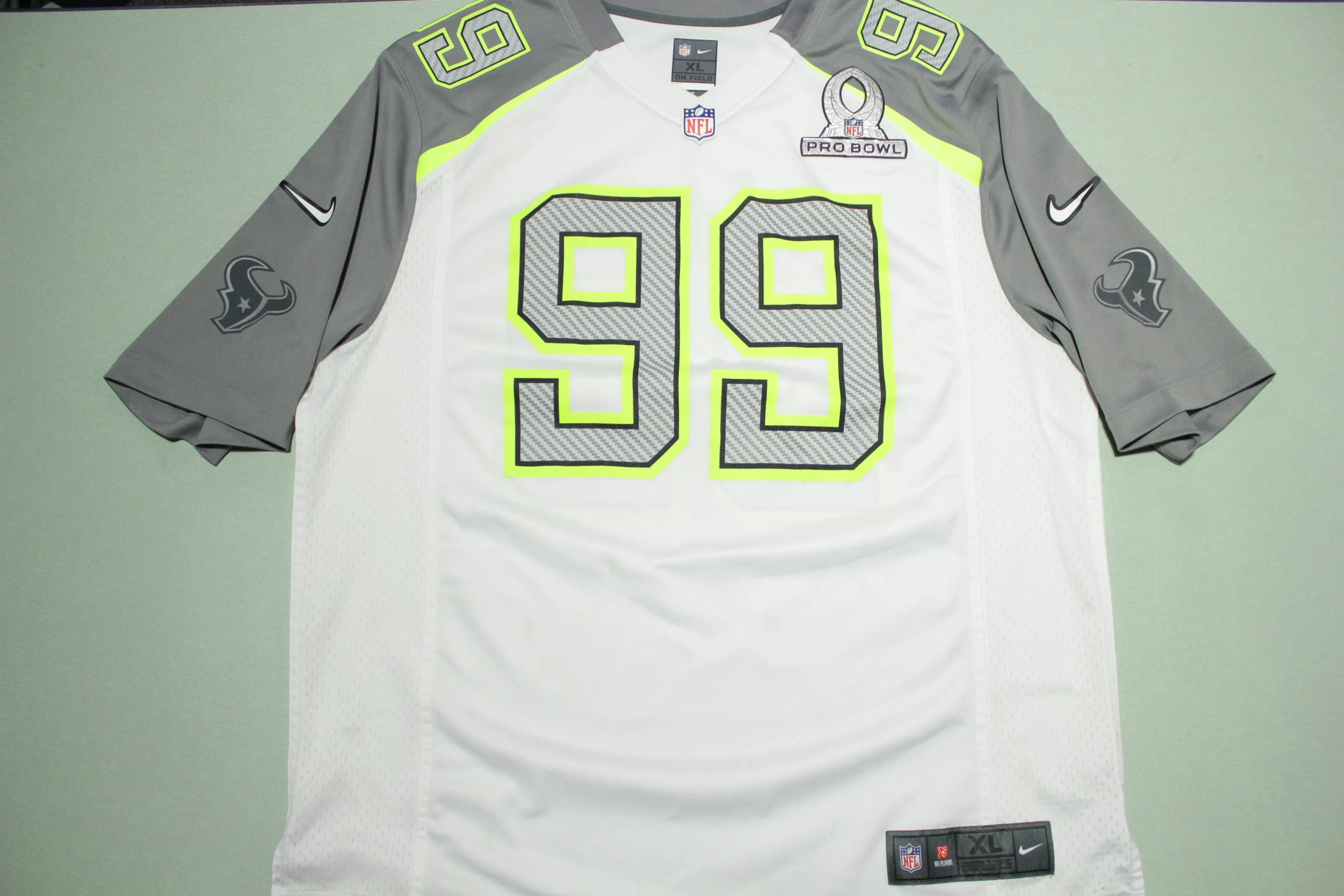 JJ Watt #99 Pro Bowl Nike On Field NFL Players Swoosh Jersey