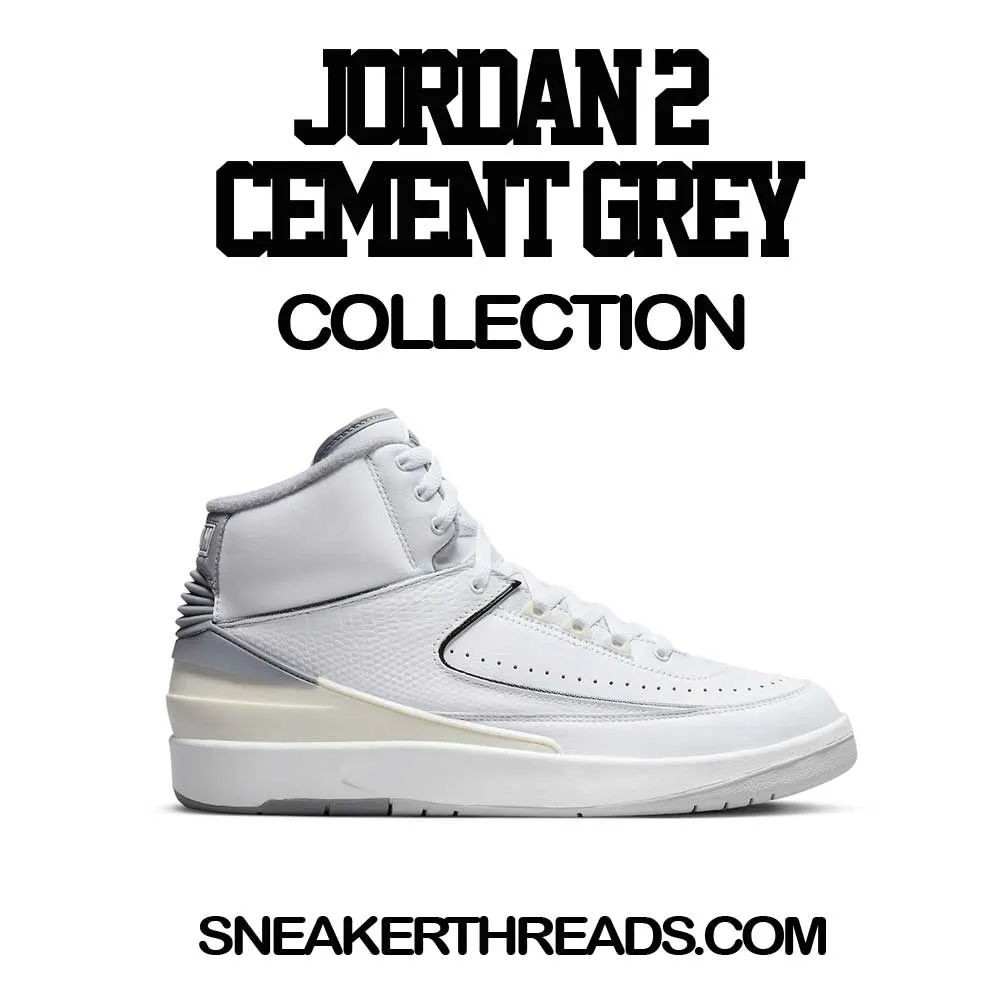 Kids Cement Grey 2 Shirt - Clean Pair - White