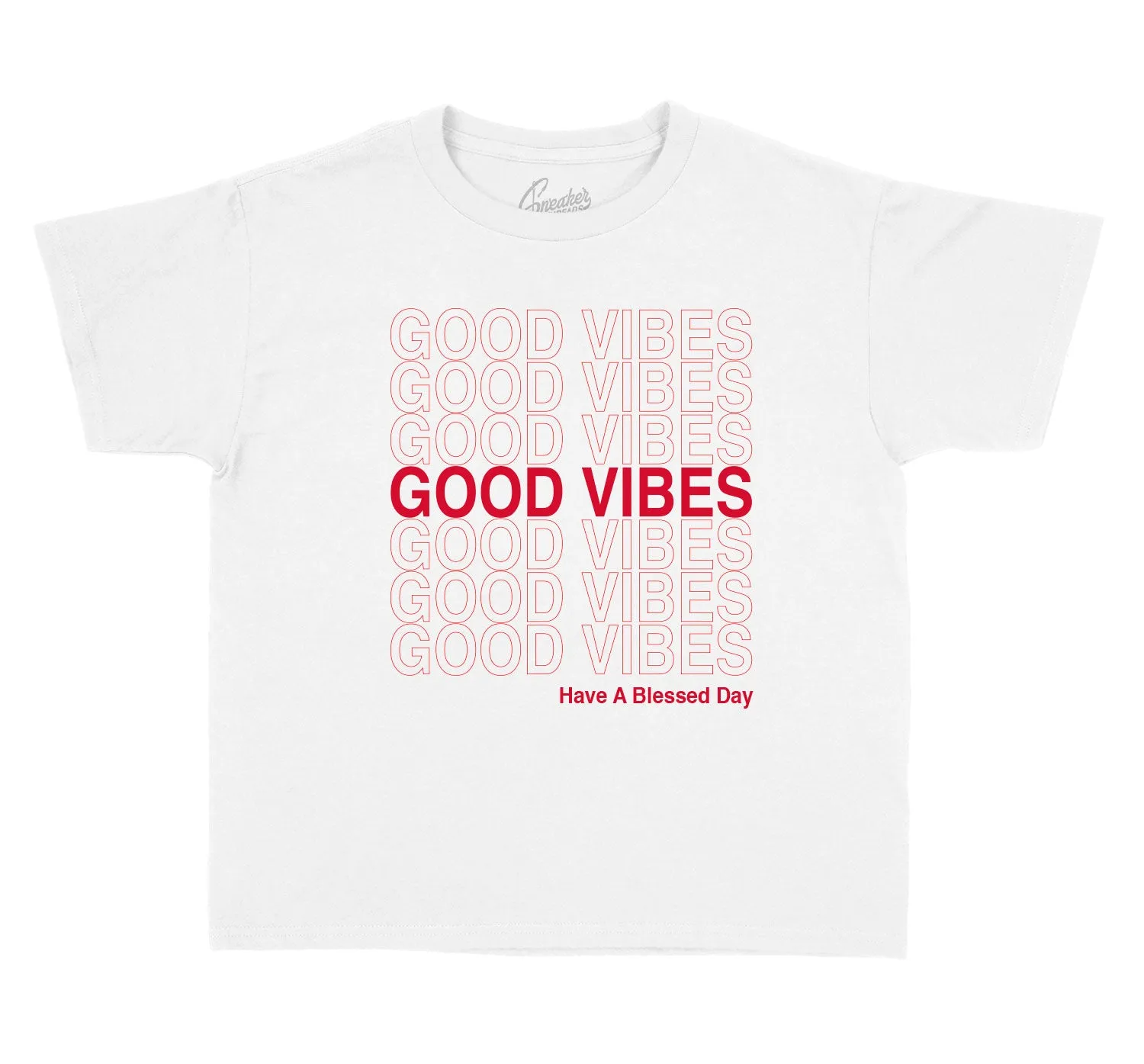 Kids - Gym Red 9 Blessed Day Shirt