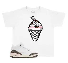 Kids Neapolitan 3 Shirt - Lucky Charm - White