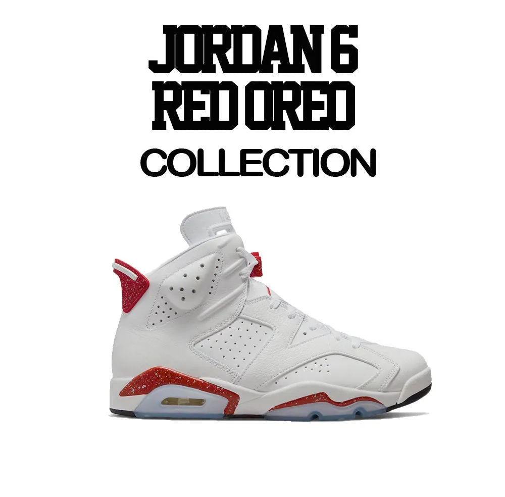 Kids Red Cement 6 Shirt - Got Em - White