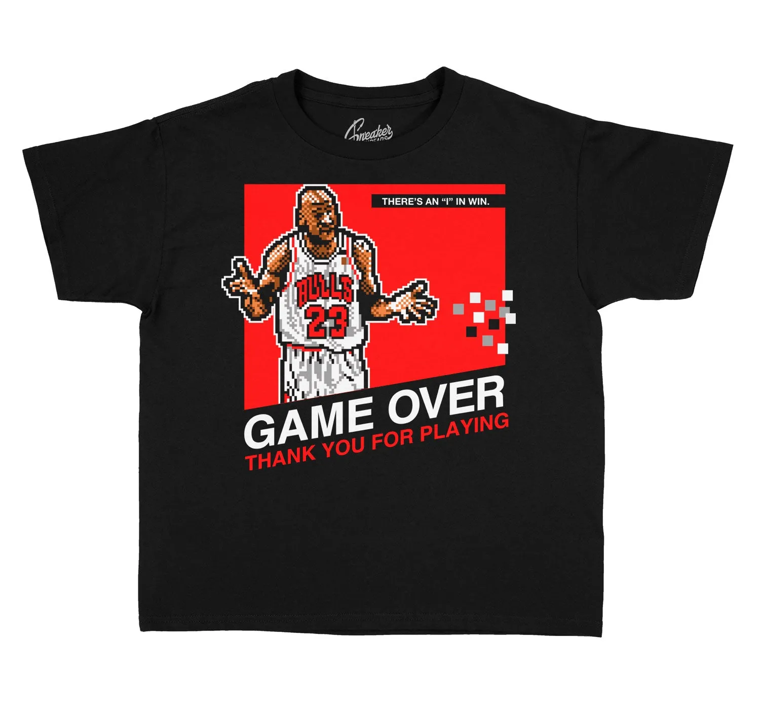 Kids - Red Thunder Game Over Shirt