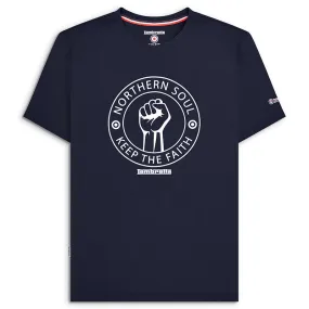 Lambretta Northern Soul T-Shirt Navy