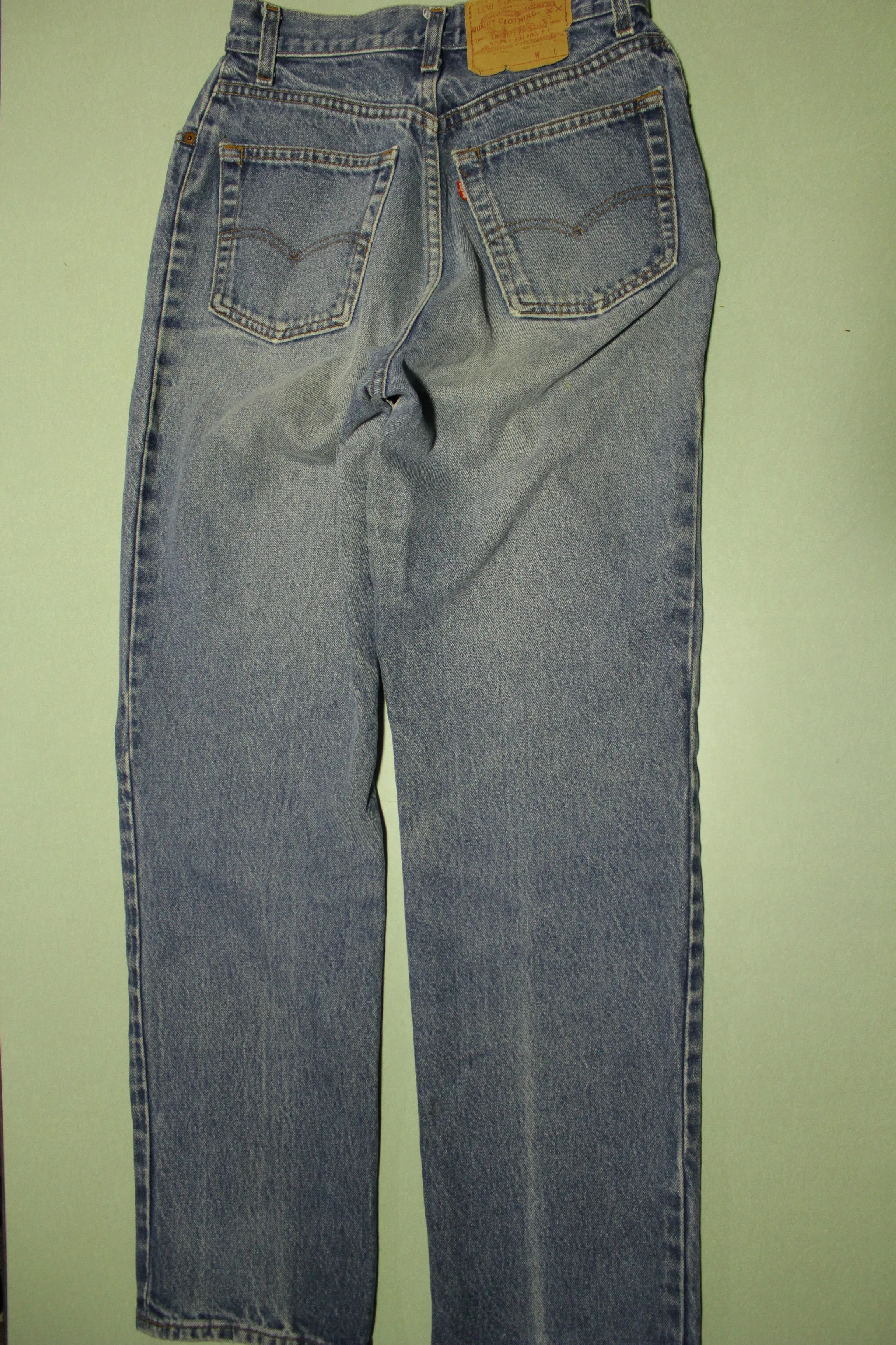 Levis 505 SF 207 Made in USA Vintage 70's 80's Grunge Punk Rock Denim Blue Jeans