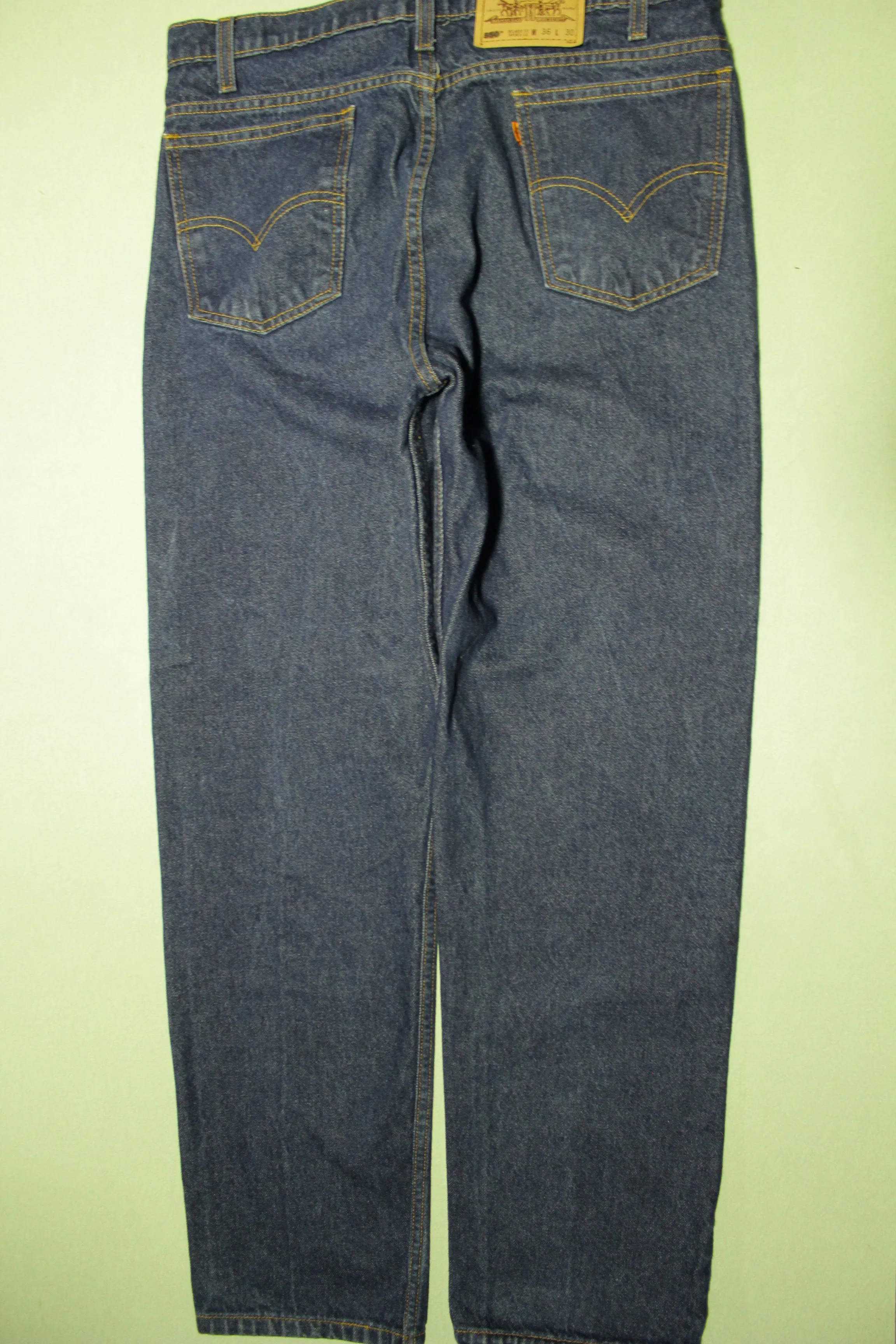 Levis 550 505 Vintage 90's Denim Grunge Punk Jeans Dark Wash NWOT (MISPRINT)