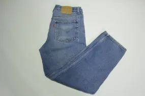 Levis Vintage 90's 501XX Made in USA Button Fly Bitchin' Blue Denim Jeans