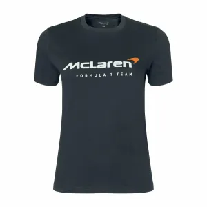 McLaren F1 Women's Core Essentials Logo T-Shirt -Papaya/Phantom/Blue/Black/Storm Gray