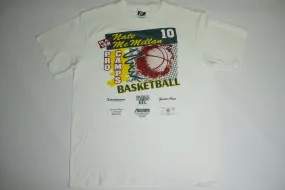 Nate McMillan Seattle Sonics Vintage 90's Nike Made in USA Pro Camps Basketball T-Shirt