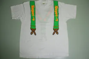 Newport Cigarettes Vintage 80's Suspenders Screen Stars Single Stitch Deadstock T-Shirt