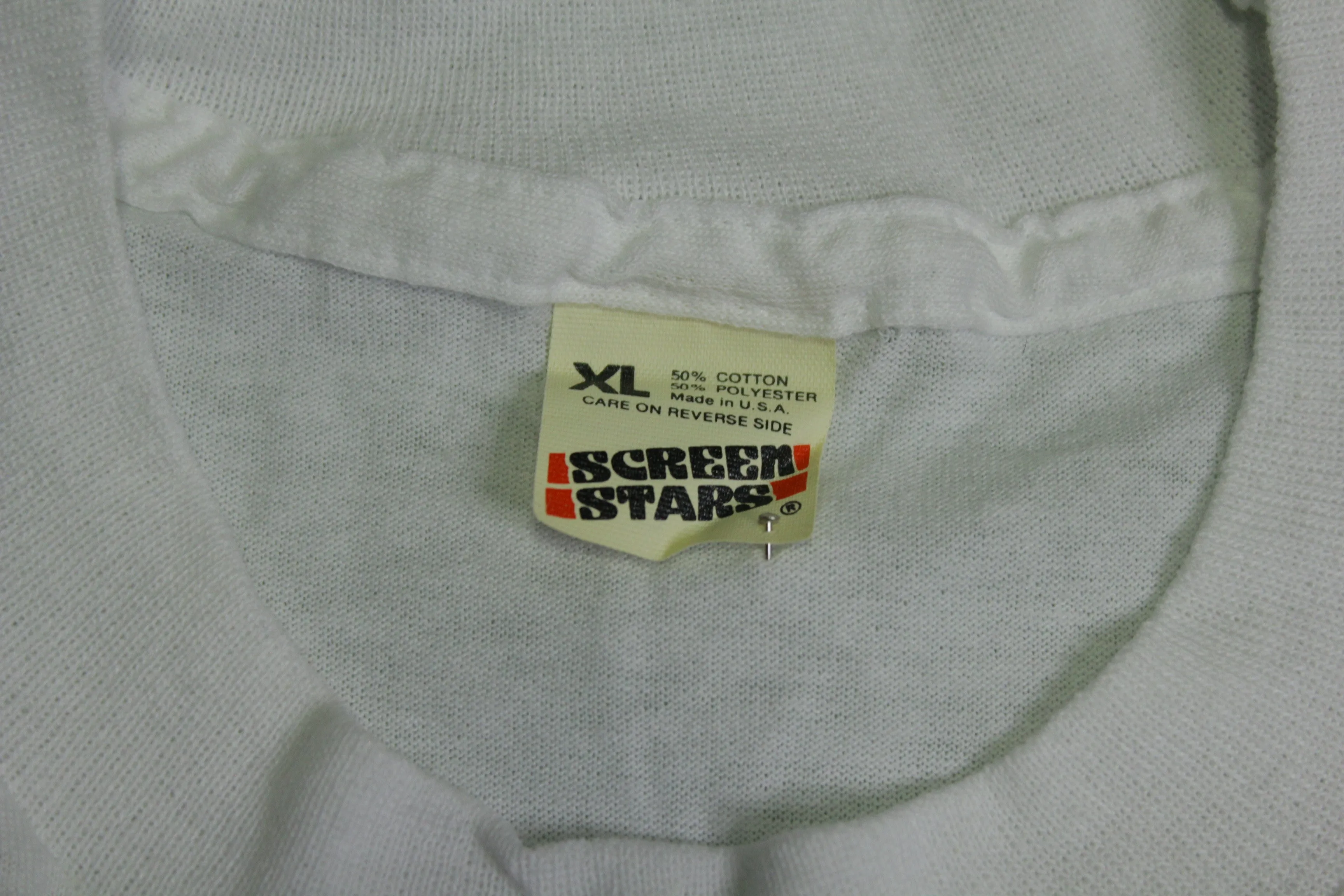 Newport Cigarettes Vintage 80's Suspenders Screen Stars Single Stitch Deadstock T-Shirt