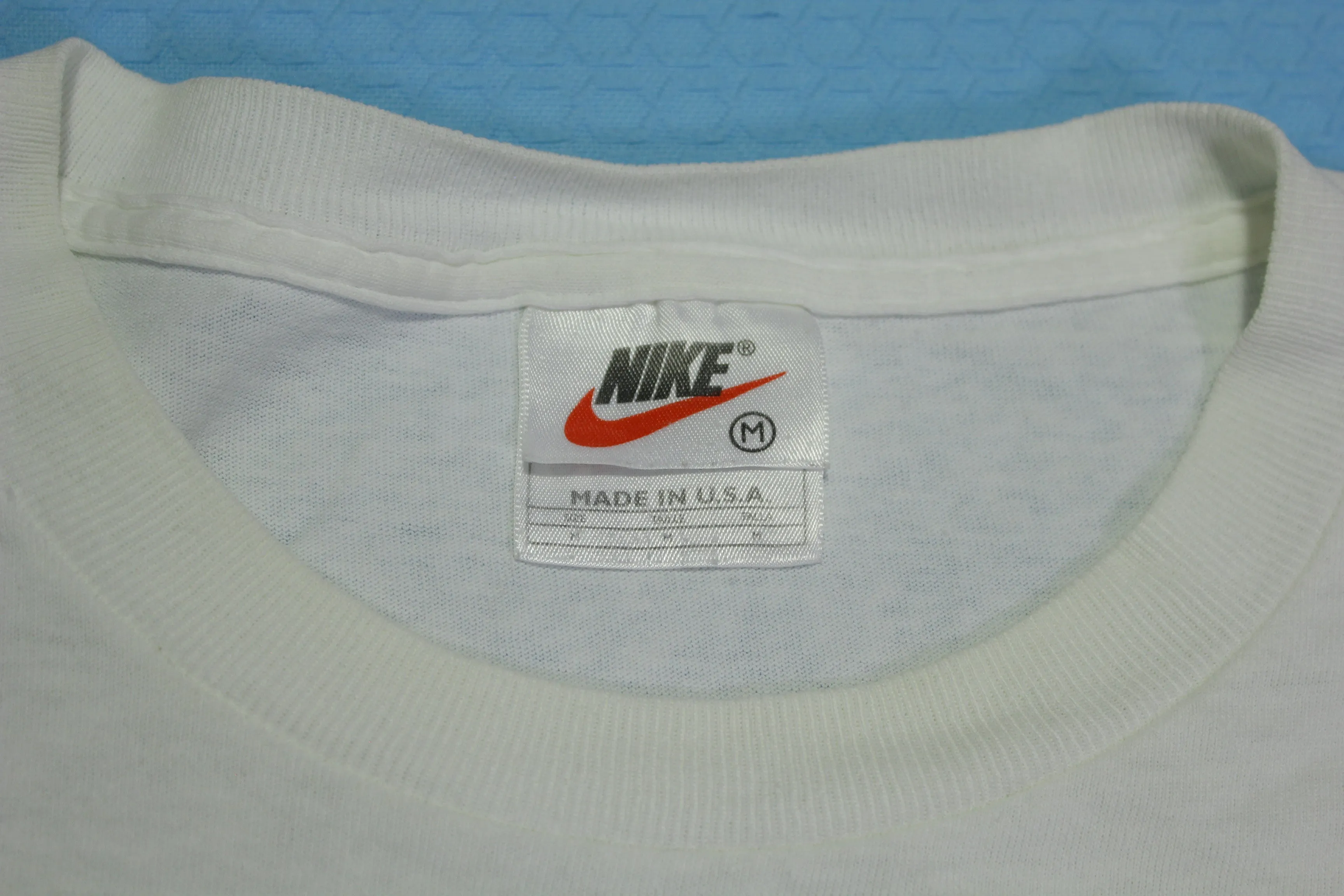 Nike Vintage 90's Just Do It Swoosh White Tag Made in USA T-Shirt