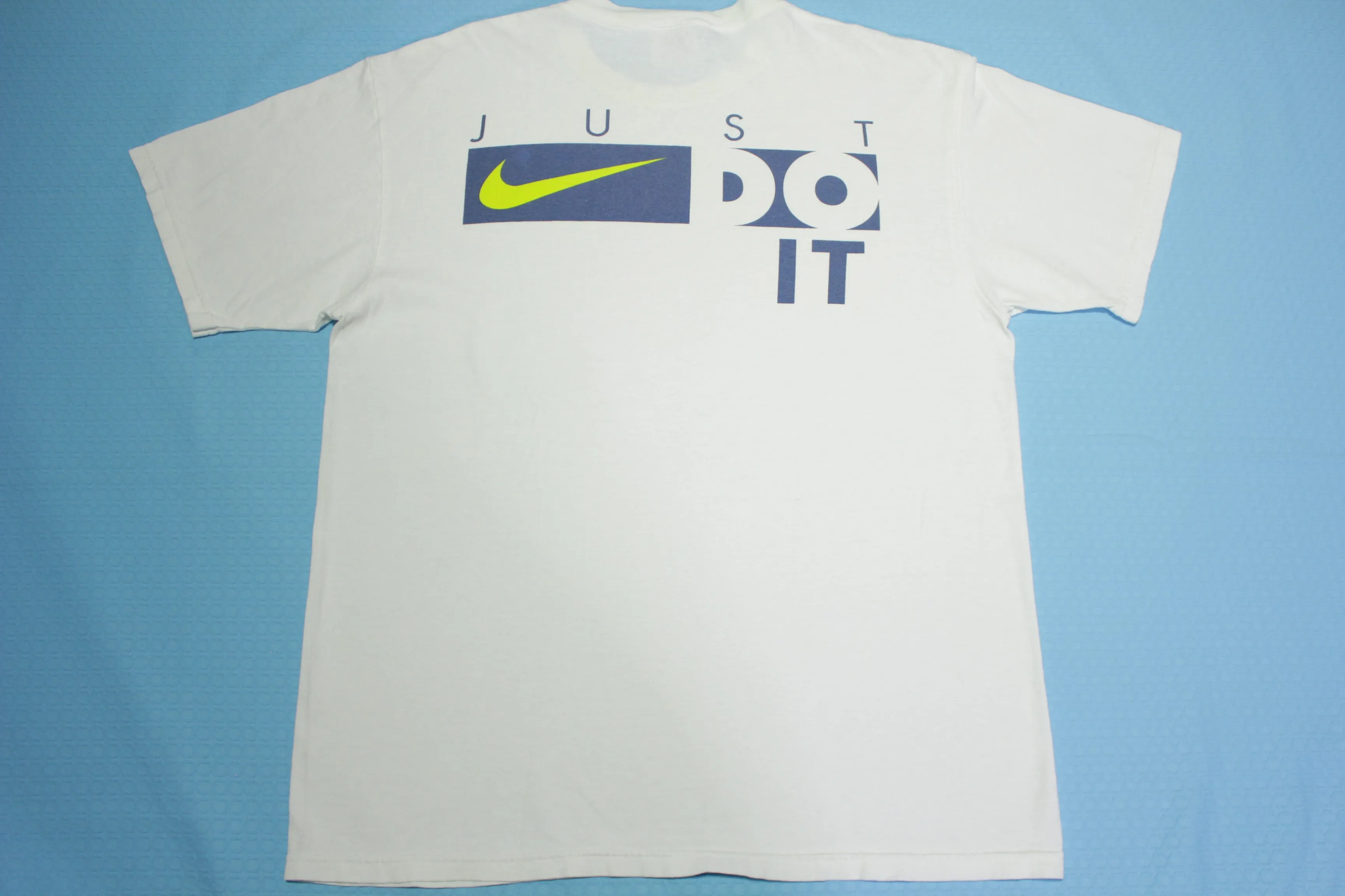 Nike Vintage 90's Just Do It Swoosh White Tag Made in USA T-Shirt