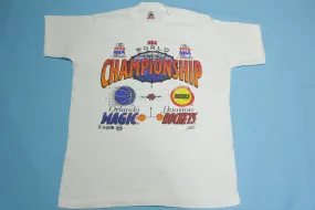 Orlando Magic Houston Rockets 1995 NBA Finals Vintage 90's Championship T-Shirt