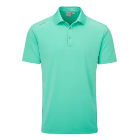 Ping Lindum Golf Polo Shirt SS23 - Aquarius