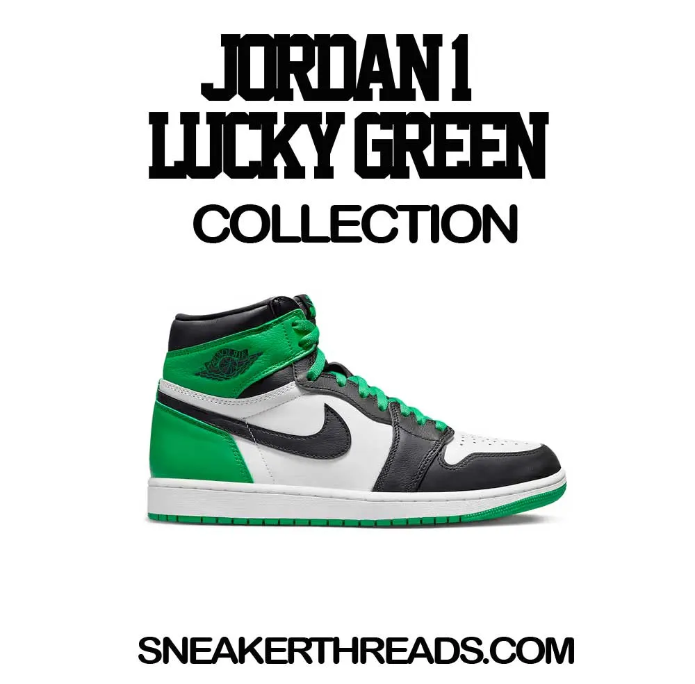 Retro 1 Lucky Green Shirt - Got Em - Black