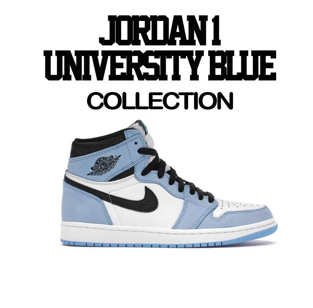 Retro 1 University Blue MJ Bear Shirt