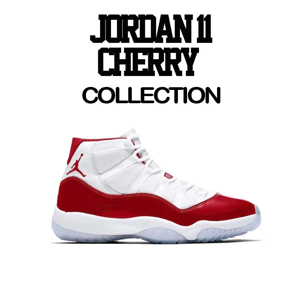 Retro 11 Varsity Red Shirt -  Cherry Christmas