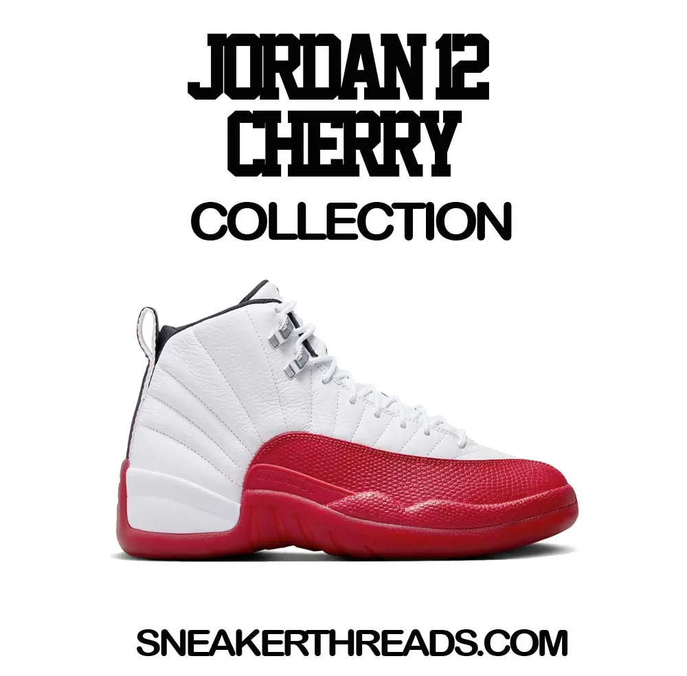 Retro 12 Cherry Shirt - Greatness Cross - Red