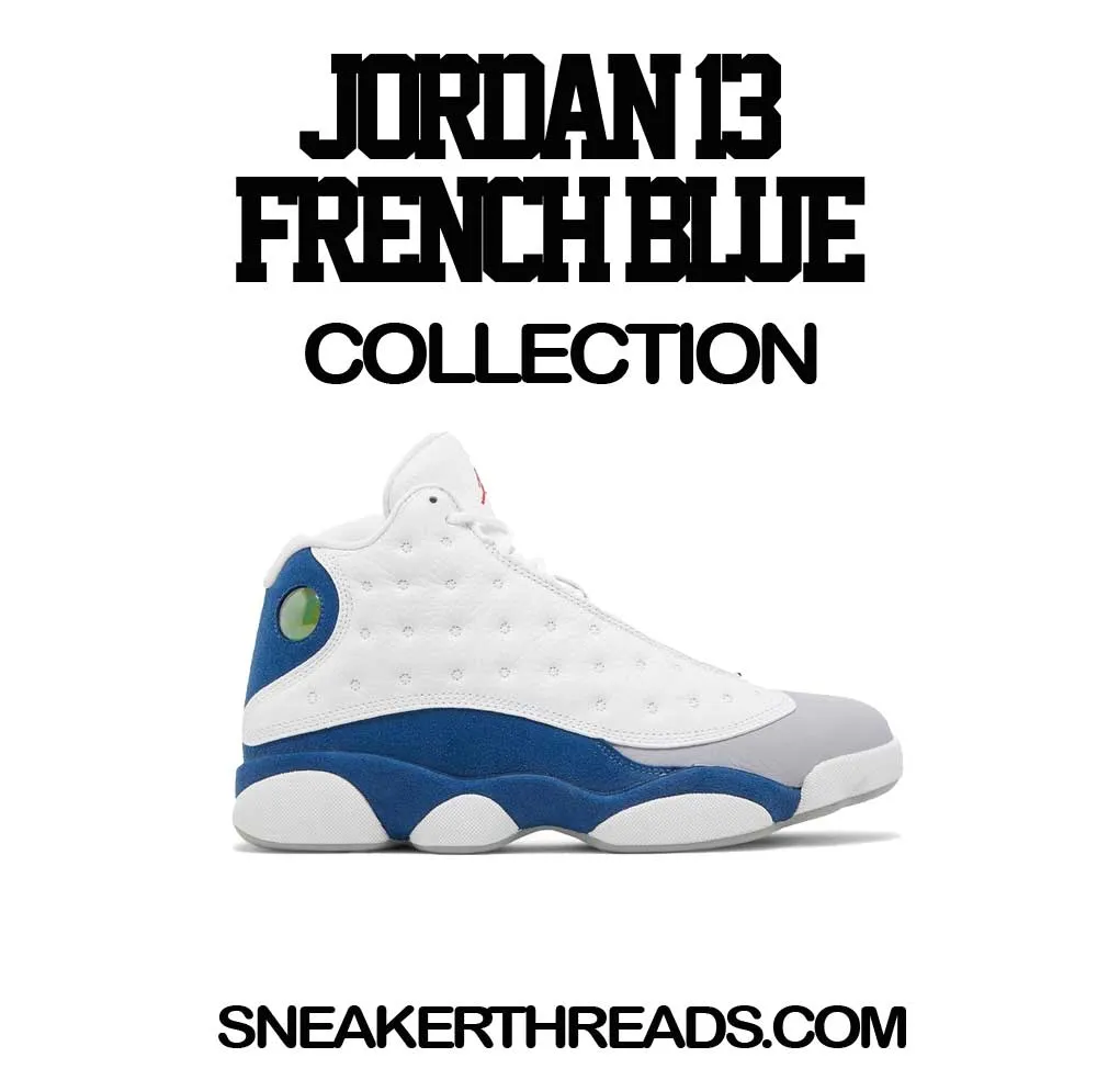 Retro 13 French Blue Social Distance Shirt