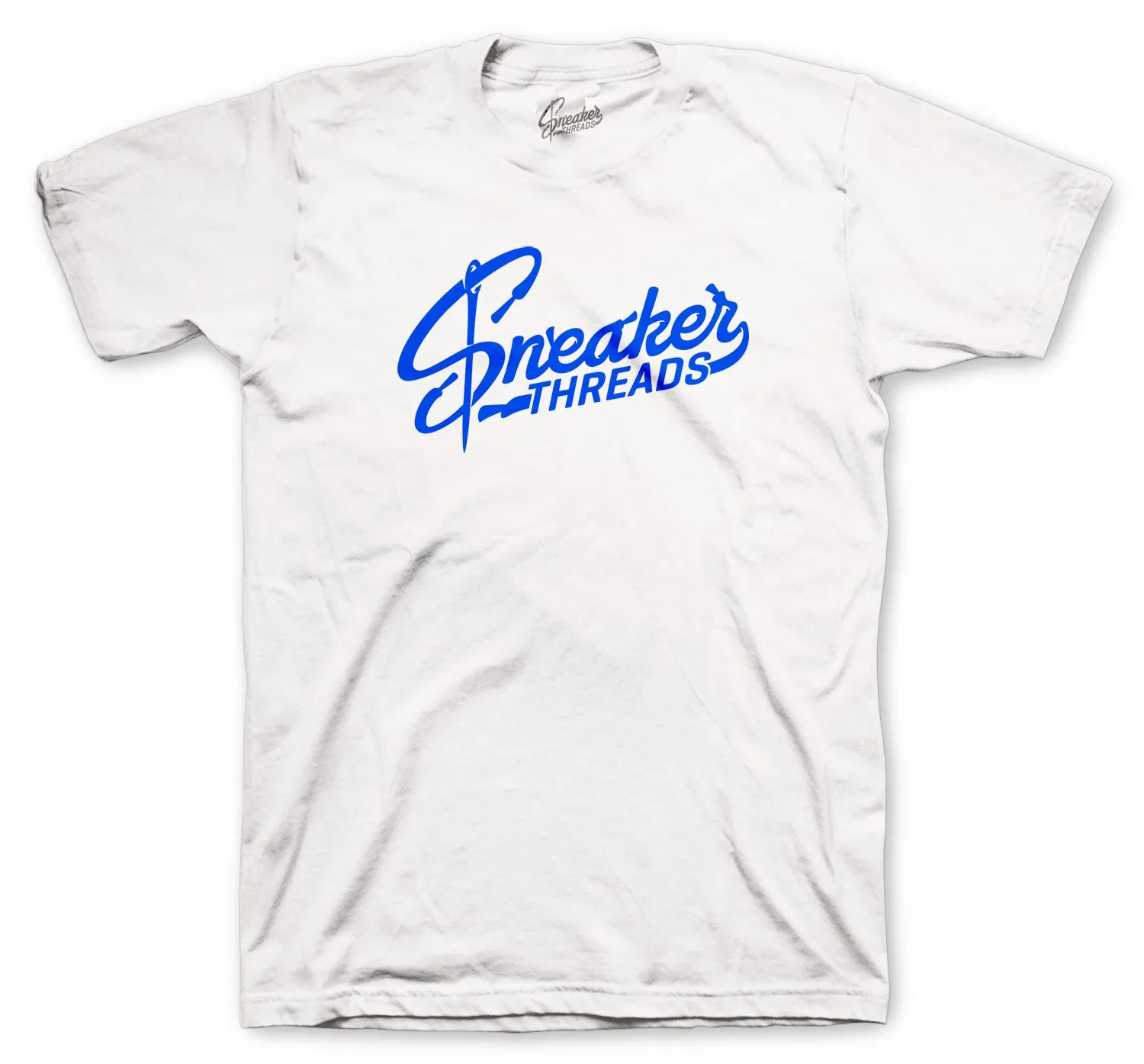 Retro 14 Hyper Royal Shirt - ST Logo - White