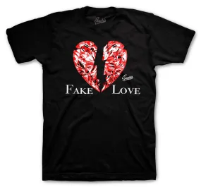 Retro 14 Lipstick Shirt - Love - Black