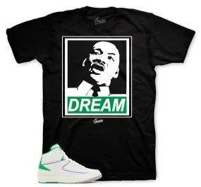 Retro 2 Lucky Green Dream Shirt