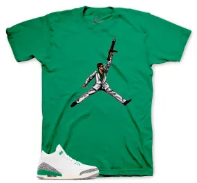 Retro 3 Lucky Green Air Tony Shirt