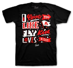 Retro 4 Red Thunder Love Kicks Shirt