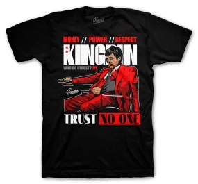 Retro 4 Red Thunder Shirt - Trust Issues - Black