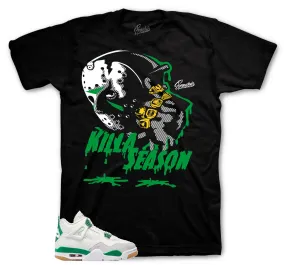 Retro 4 SB Pine Green Killa Season Shirt