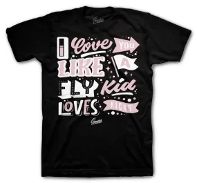 Retro 5 Arctic Orange Shirt - Love Kicks - Black