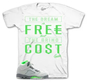 Retro 5 Green Bean Cost Shirt